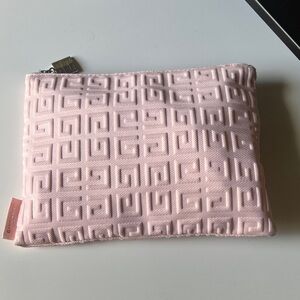 Givenchy Pink Embossed Cosmetic Pouch - Women Bags